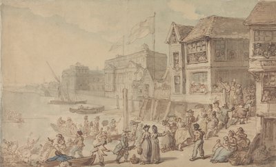 Greenwich von Thomas Rowlandson